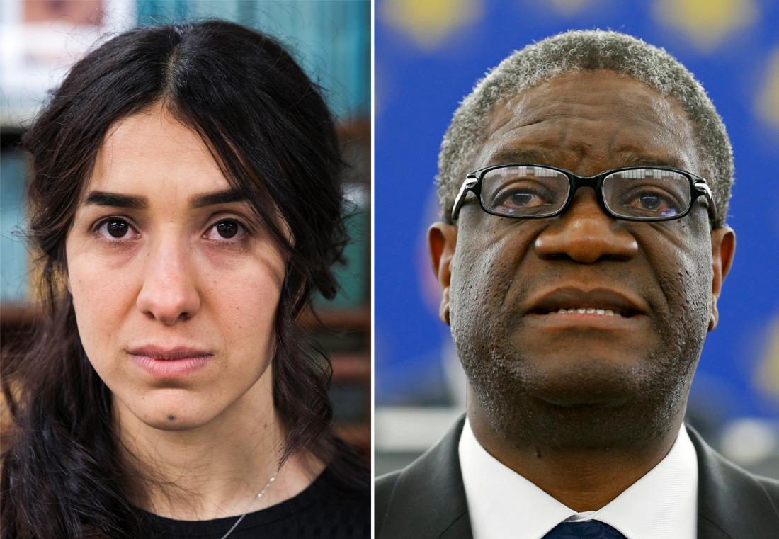 Nobel Barış Ödülü Denis Mukwege ve Nadia Murad'a